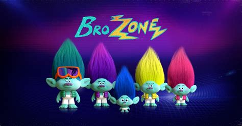 BroZone - The bro-dacious boy band from Trolls Band Together