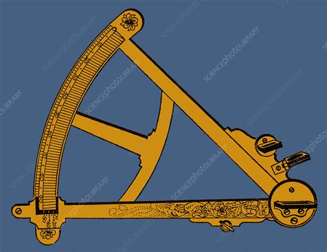 Sextant, Navigational Instrument - Stock Image - C033/4199 - Science ...