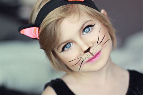 22 Easy Cat Face Paint Design - Fazhion | Halloween makeup for kids ...