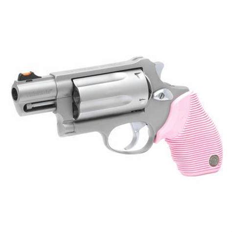 A pink handgun