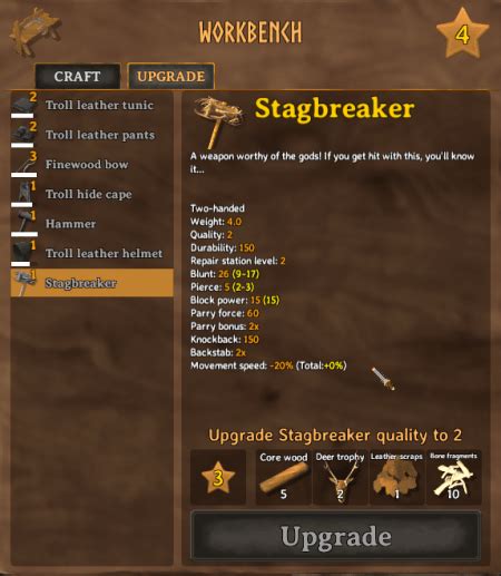 How to craft Stagbreaker in Valheim - Pro Game Guides