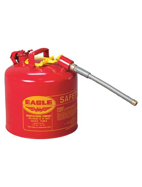 Eagle U2-51-S Type II Metal Safety Gas Can (5 Gallon)