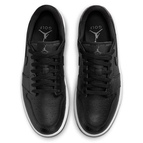 Nike Golf Air Jordan 1 Low G Golf Shoes DD9315 Black Croc 003 | Function18