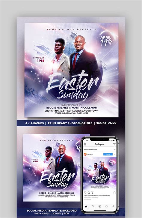 Web Development: 20 Best Free Church Flyer Templates for Your 2020 Religious Events