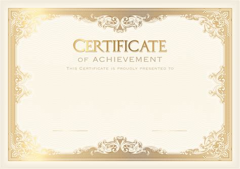 High Resolution Certificate Template – Best Templates Ideas