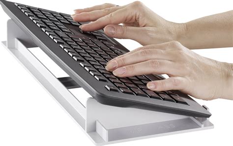 Keyboard support tray KEHI Grey | Conrad.com