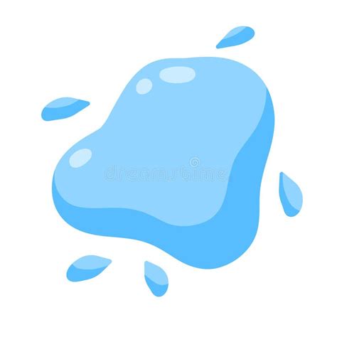 Blue Blob Cartoon Background Stock Illustration - Illustration of explode, background: 8925527