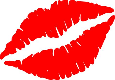 Red Lips Vector Clip Art at Clker.com - vector clip art online, royalty free & public domain