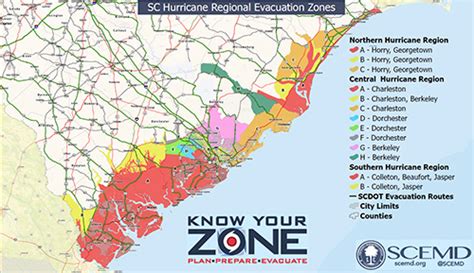 Know Your Zone - South Carolina Emergency Management Division