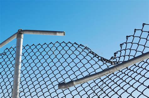 Broken fence stock photo. Image of protect, dirty, background - 29698850