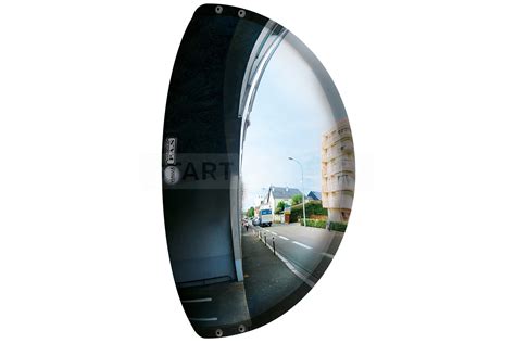 180-degree Driveway Mirror with Unbreakable P.A.S Optics