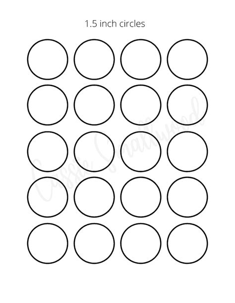 10 Inch Circle Template Printable - Free Templates Printable