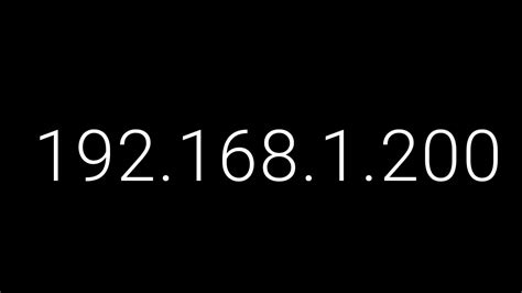 192.168.1.200 Admin Login ️(Username & Password) - YouTube