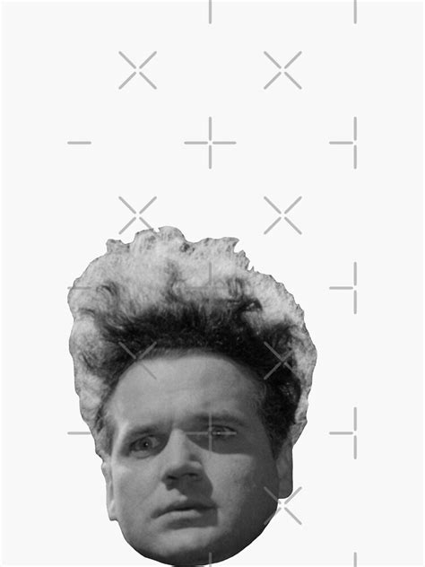 "Henry Spencer - Head (Eraserhead)" Sticker for Sale by wyattmiller | Redbubble