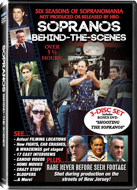 Sopranos:Behind The Scenes: Amazon.ca: James Gandolfini, Drea de Matteo, Frank Vincent, Michael ...