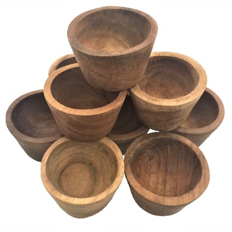 Mini Wooden Bowls - Kodo Kids