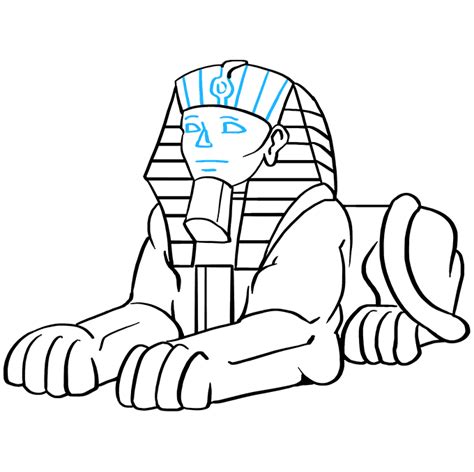 Great Sphinx Of Giza Drawing