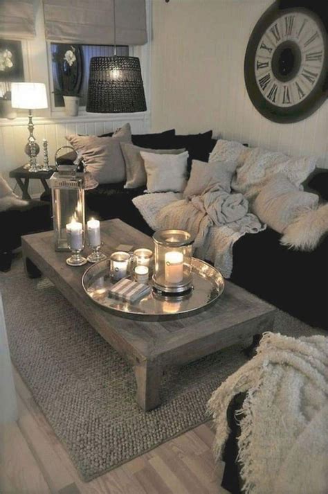 50+ Cozy Home Decor Apartment Living Room Ideas | Apartment decorating living, Cozy apartment ...