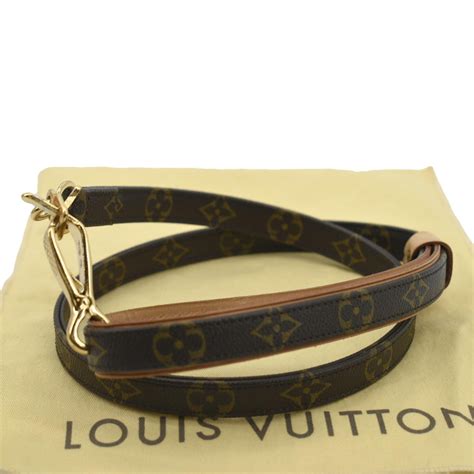 LOUIS VUITTON Monogram Canvas Strap Brown