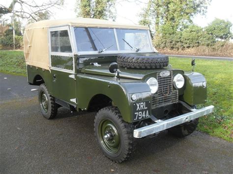 Land Rover Series 1 1954 86" Petrol Classic British Car SUV Vintage 4x4 ...