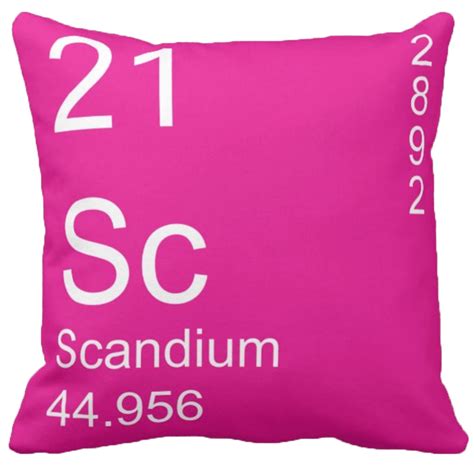 Scandium Element Pillow in a Modern Design - ELEMENT PILLOWS