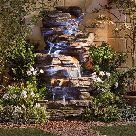 Cascading Rock Pool Water Feature | Garden Gear