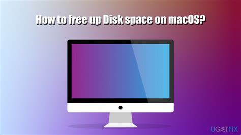 How do you free up disc space on a mac - chainvil