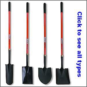 Trenching Shovel – Narrow 4 inch Trench Digging Shovels