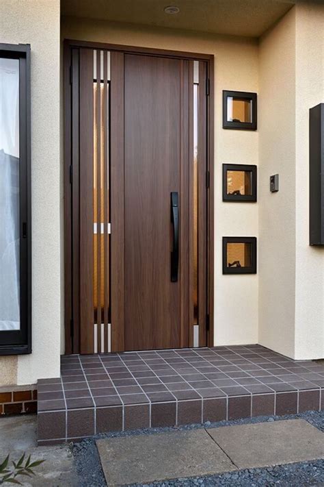 Top 35 Modern And Beautiful Wooden Main Door Design Ideas - Engineering ...