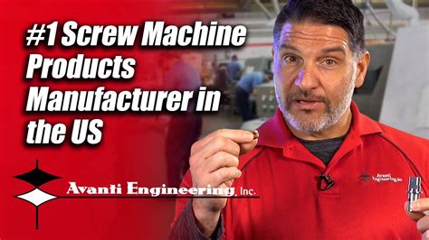 Best Screw Machine Parts Manufacturer | Avanti Engineering | Glendale Heights, IL - YouTube