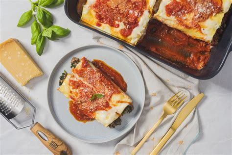 Stuffed Cannelloni Recipe with Parmesan | Canadian Goodness