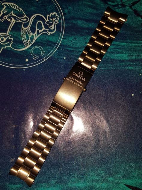 Omega Seamaster 20mm 1610-930 TITANIUM Bracelet 2231.50 2232.80 | Swiss ...