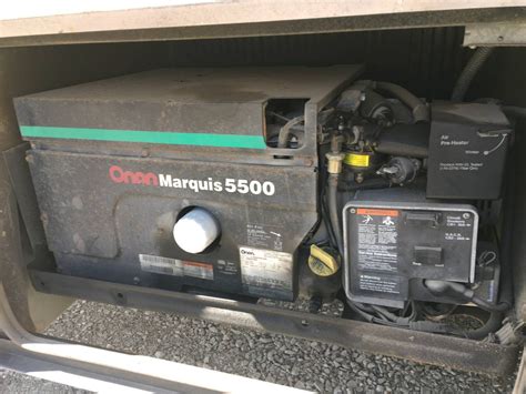 Onan Marquis 5500 Generator Service - 1999 Southwind 35S