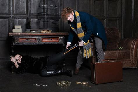 Newt Scamander and Niffler cosplay II by MigraineSky on DeviantArt