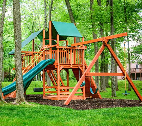 Woodplay Playsets and Wood Swingsets