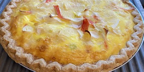 Crab Quiche Recipe