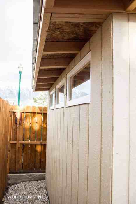 How to Install Siding & Trim on a Shed