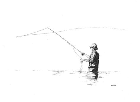 Fly Fishing Drawings A Tribute To Fly Fishermen | Fly fishing art, Fish drawings, Fly fishing tattoo