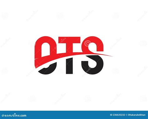 OTS Letter Initial Logo Design Vector Illustration Stock Vector - Illustration of black, elegant ...