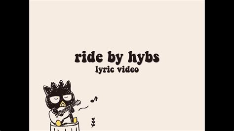 hybs - ride (lyrics) - YouTube