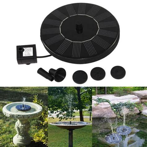 Aliexpress.com : Buy Outdoor Solar Powered Bird Bath Water Fountain ...