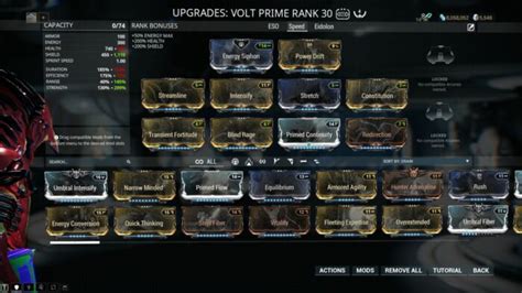 Volt-Speed-Build | Warframe School