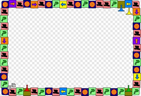 Board Game, Dice, Border, Frame, Playing, png | PNGWing