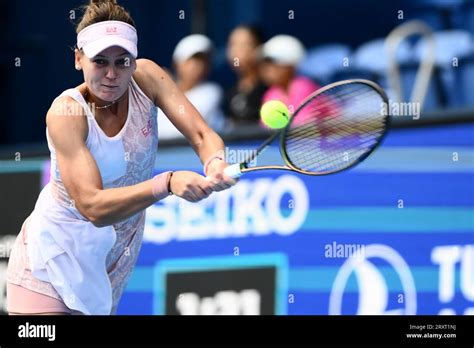 Veronika Kudermetova, SEPTEMBER 27, 2023 - Tennis : Women's Singles Round 16 at Ariake Coliseum ...