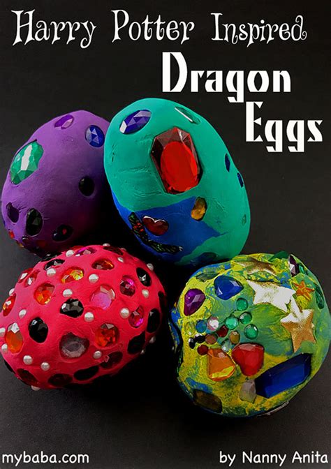 Harry Potter-Inspired Dragon Eggs || My Baba Parenting Blog