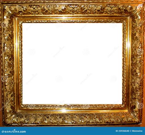 Vintage Antique Gold Frame Stock Photo - Image: 25936640