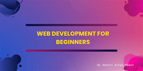 web development for beginners