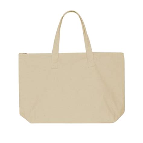 Canvas Tote Bags With A Zipper - Zip Top Canvas Tote