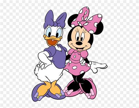 Download Minnie Mouse, Daisy Duck - Minnie Mouse And Daisy Clipart ...