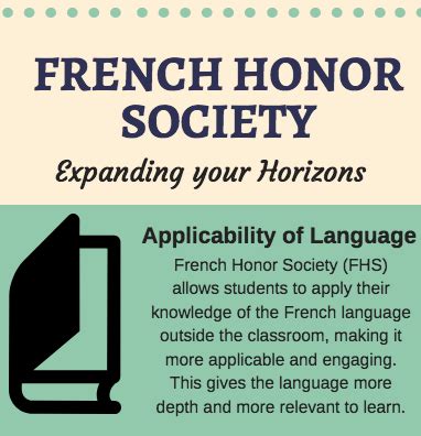 French Honor Society: Expanding our Horizons – El Estoque